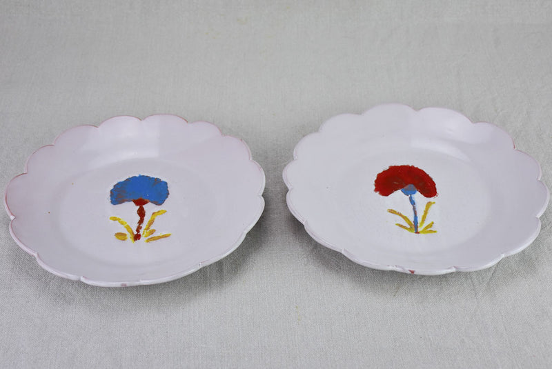 Scalloped-Edges Clay Kitchenware Duo