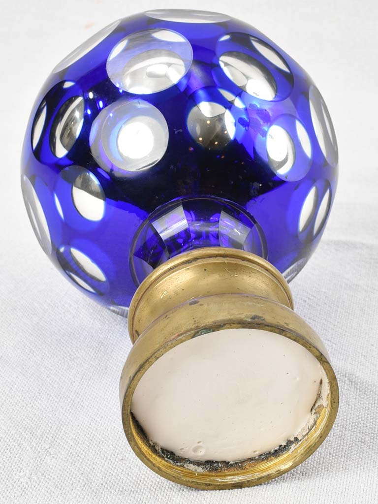 Festive silver mercury glass balustrade ball
