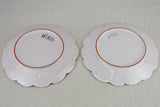 Rustic Handmade Decorative Plates Pair