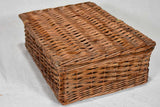 Antique English picnic basket