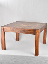 Antique French Beechwood Parquetry Coffee Table