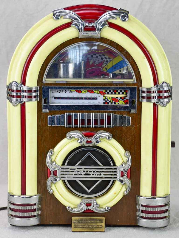 Vintage miniature European-style Jukebox