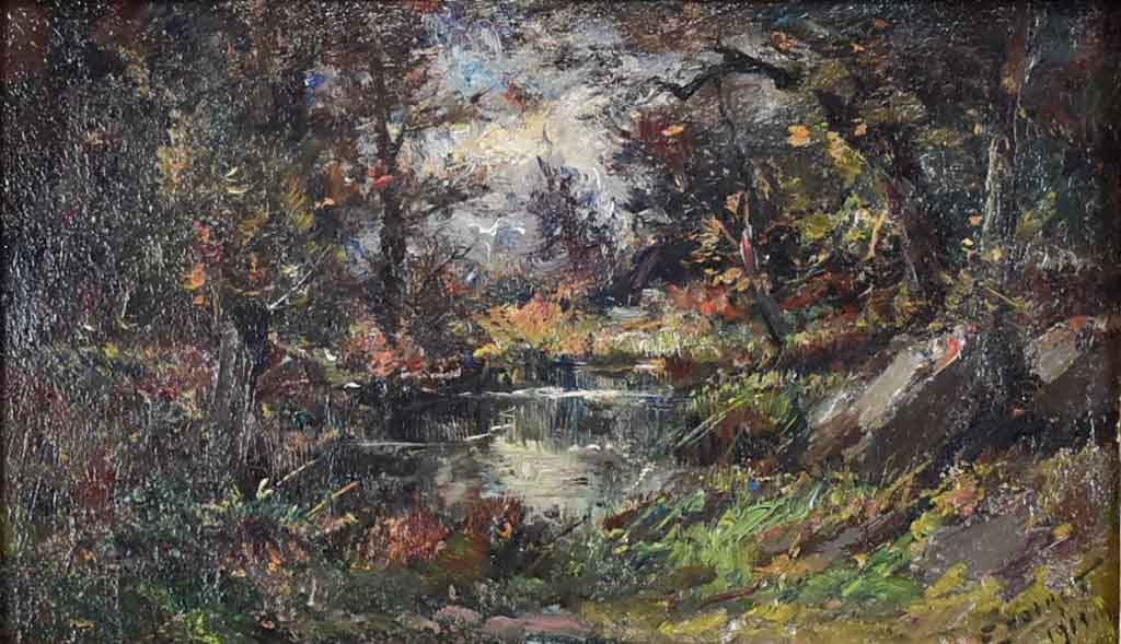 Authentic Benoît Émile Noirot framed art