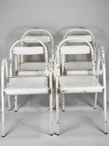 1940's Flexitube Attributed Metal Armchairs