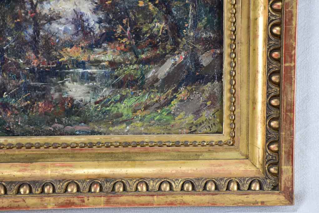 Somber French landscape by Émile Noirot