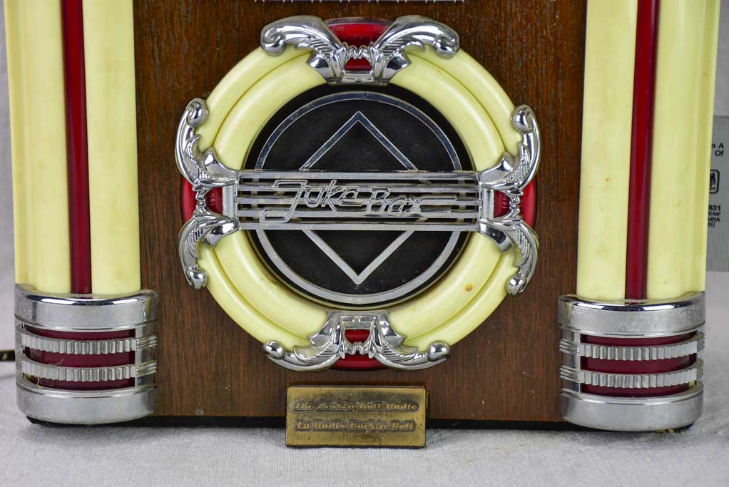 Retro cassette-playing antique Jukebox