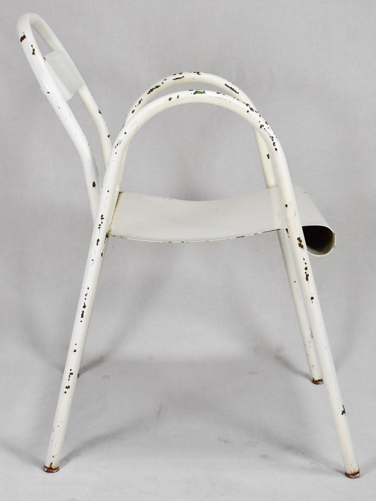 Aged White Patina Flexitube Chairs