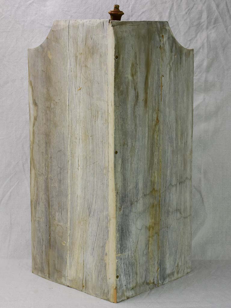 18th Century Directoire gravity water fountain - zinc and brass 29¼"