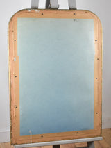 Antique French Louis Philippe mirror with silver -leaf frame 23¼" x 31½"