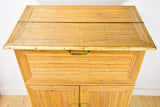 Vintage bar - bamboo, rattan, brass