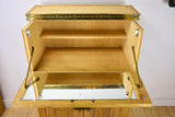 Vintage bar - bamboo, rattan, brass