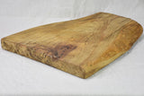 Vintage French cutting board with handle 15" x 18½"