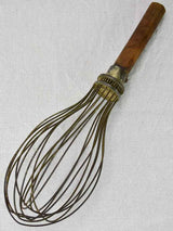 Large baker's whisk from the 19th century patisserie 17¼"