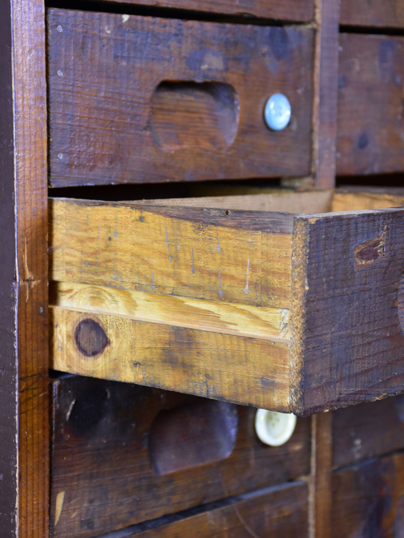 Vintage French drawers from a button shop – Chez Pluie
