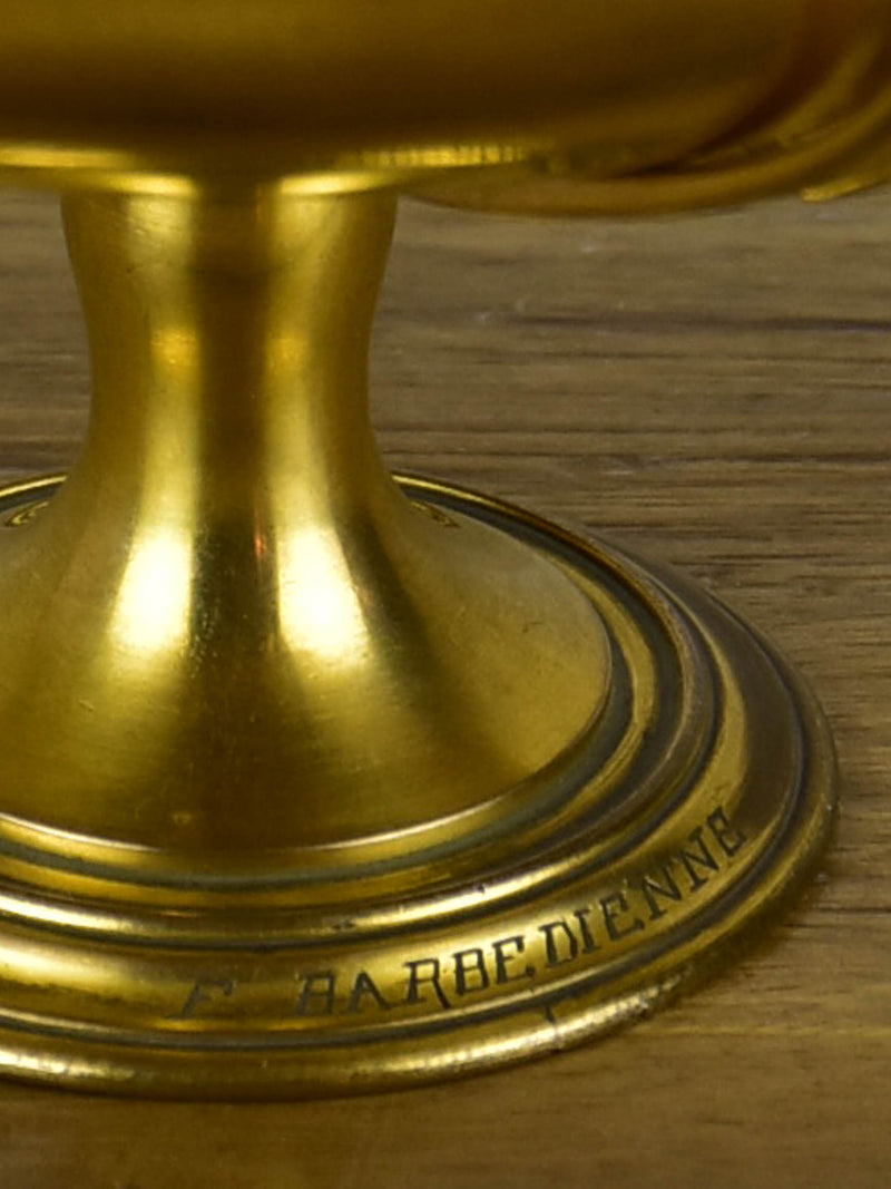 Napoleon III French dish, vide poche by Ferdinand Barbedienne