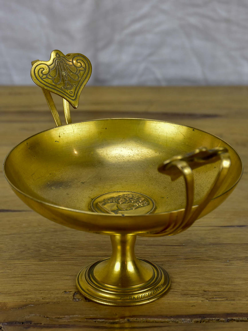 Napoleon III French dish, vide poche by Ferdinand Barbedienne