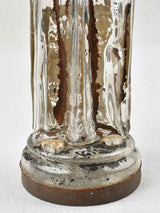 Antique glass candy container - Bonbons John Tavernier - 16½"