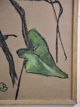 Monstera by Caroline Beauzon - gray 34¼" x 24½"