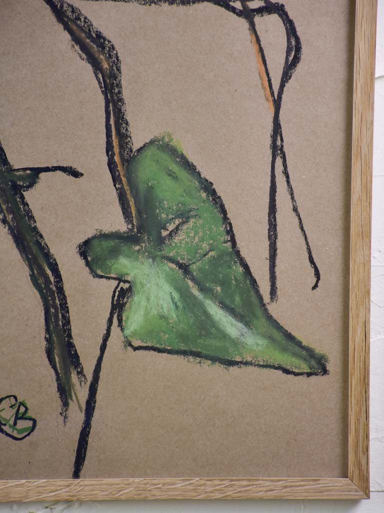 Monstera by Caroline Beauzon - gray 34¼" x 24½"