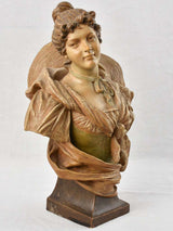 Vintage Bronze-Like Goldschieder Female Bust
