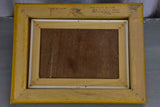 Small framed antique painting of a market - Bouvier 8 ½'' x 5 ½''