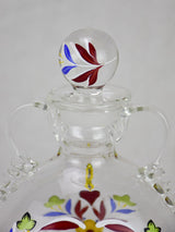 Romantic Glass Marriage Flask with Doves