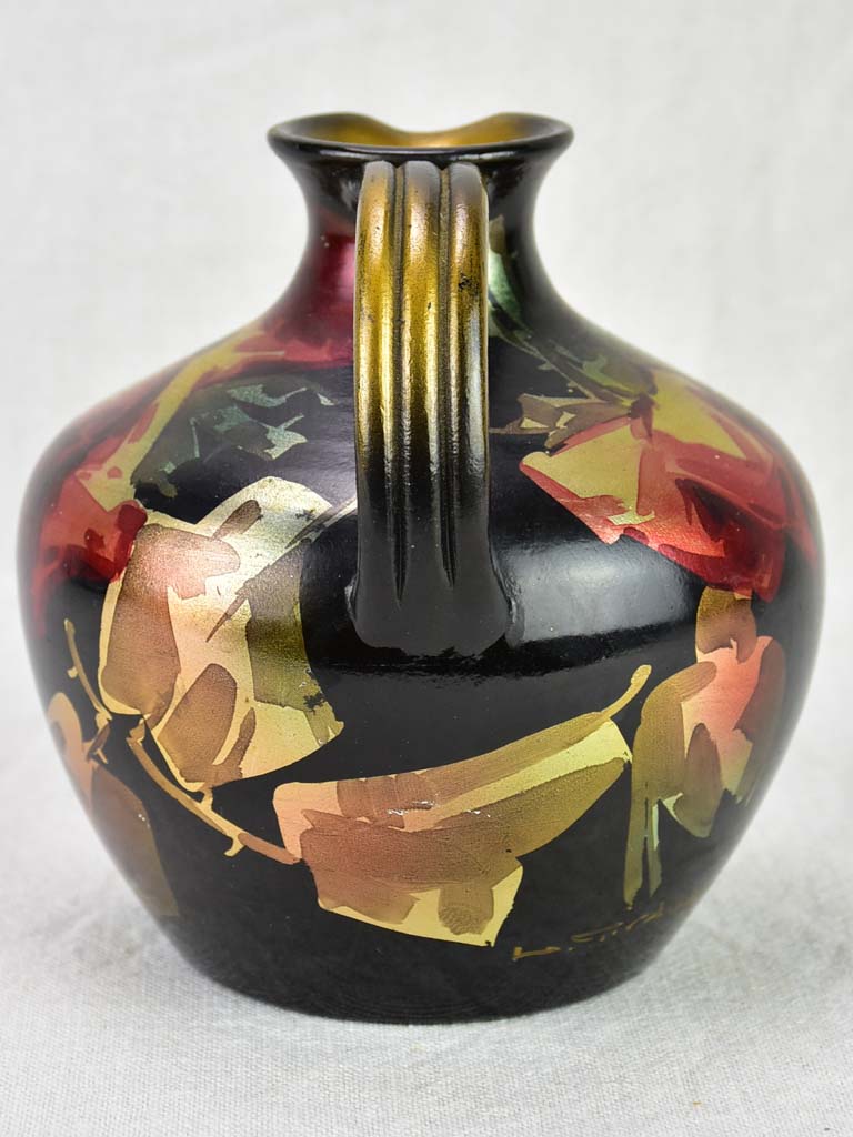 Signed Vintage Vallauris Ceramic Vase