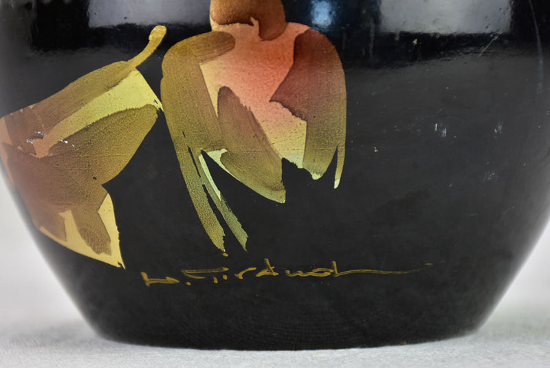 Artistic Signed Ceramic Vallauris Pitcher