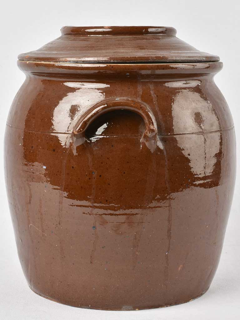 Authentic century-old utilitarian kitchen pot