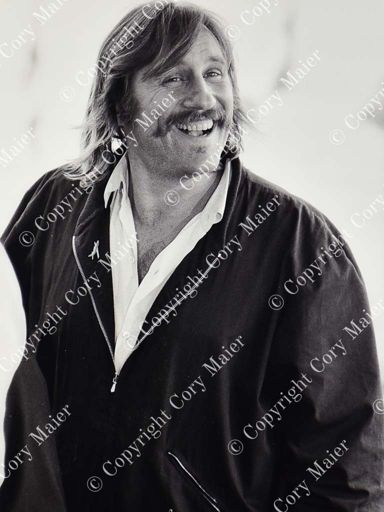 Vintage Limited-Edition Gerard Depardieu Photograph 