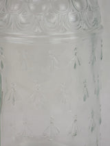 Antique Guerlain perfume bottle with bees and stopper 9"