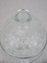 Antique Guerlain perfume bottle with bees and stopper 9"