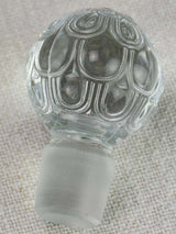 Antique Guerlain perfume bottle with bees and stopper 9"