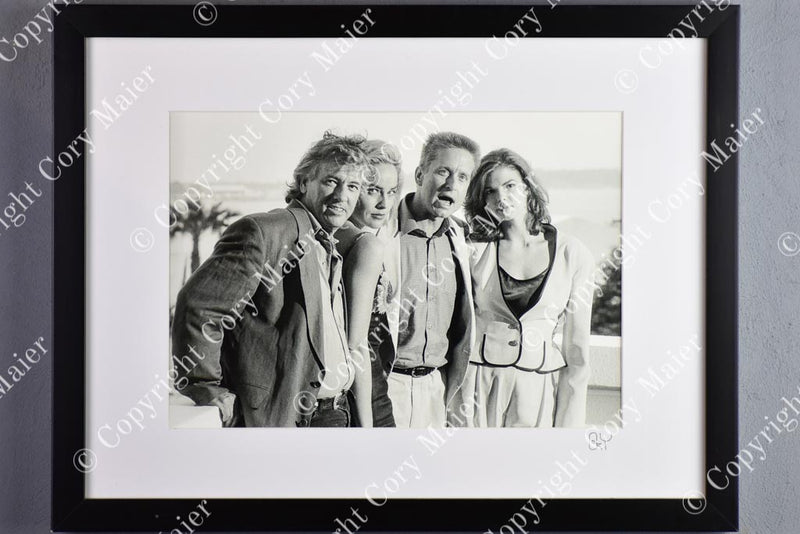 Paul Verhoeven, Sharon Stone, Michael Douglas, Jeanne Tripplehorn - Basic Instinct 1992