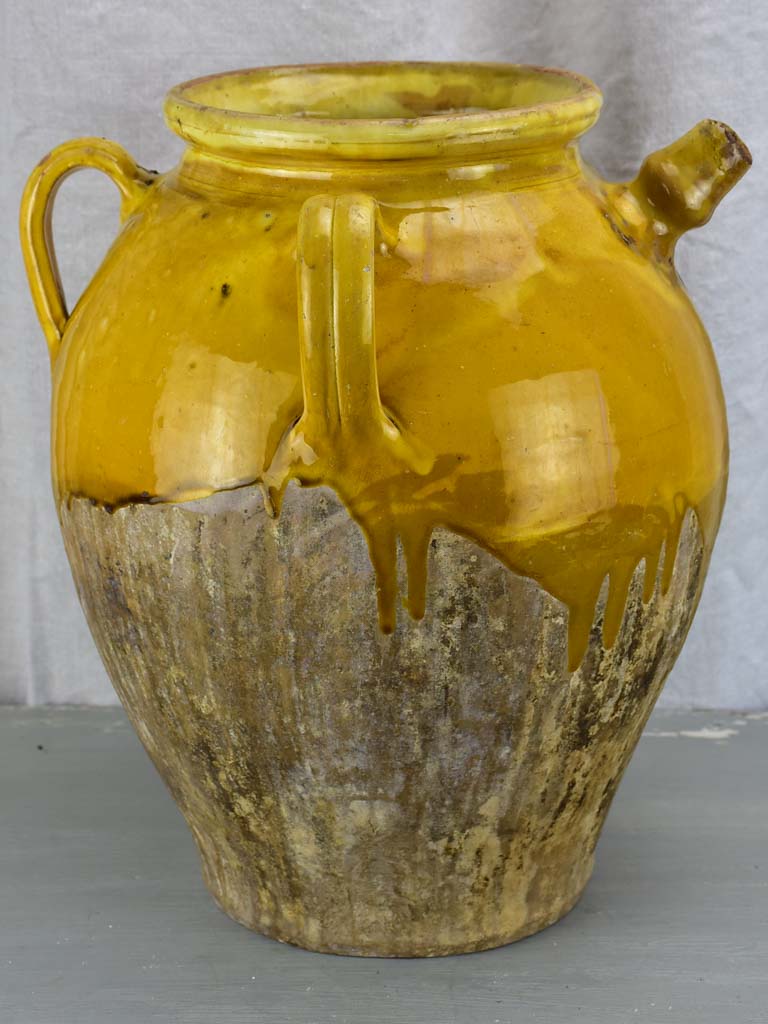 Very large antique French water jug