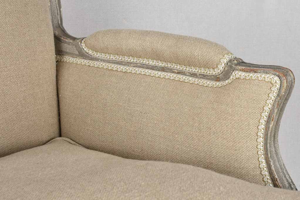 Impressive Louis XV Beige Bergère Chairs