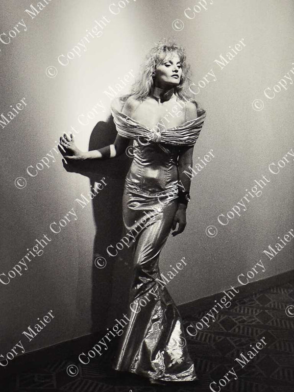 Vintage, Multitalented Arielle Dombasle Cannes photograph