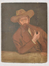 Small portait of a man - 19th century 11" x 8¾"