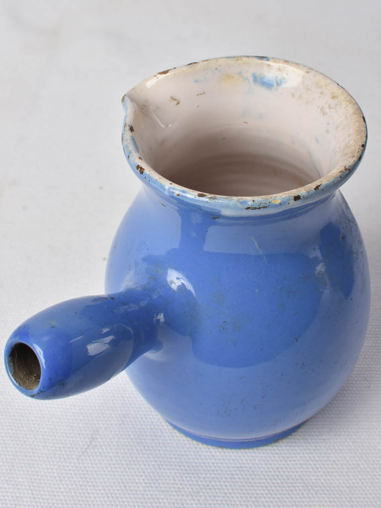Artistic Periwinkle Blue Preserving Pot