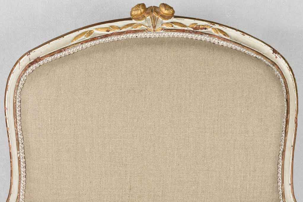 Very large 18th century Louis XV bergère armchair