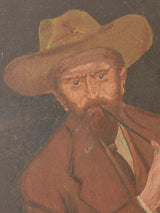 Small portait of a man - 19th century 11" x 8¾"