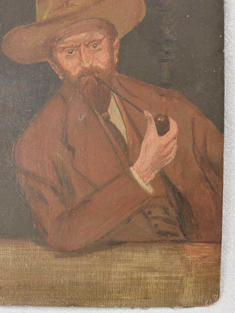 Small portait of a man - 19th century 11" x 8¾"