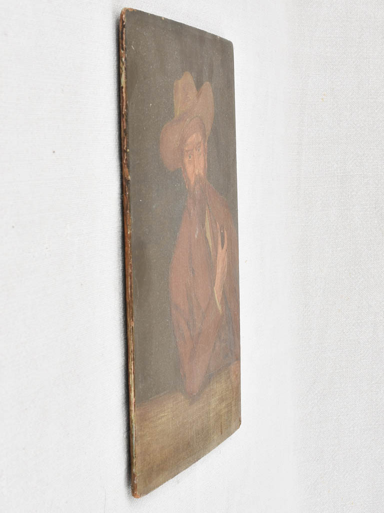 Small portait of a man - 19th century 11" x 8¾"