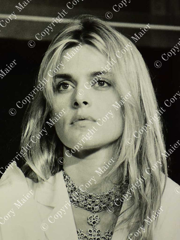 Vintage, Black-and-White Nastassja Kinski Photograph