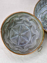Collection of five late 18th / early 19th century copper cake molds