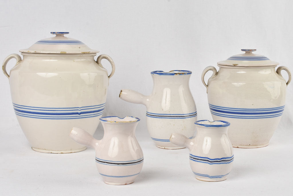 Classic French kitchenware ceramic collection