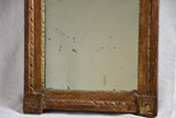 Small 18th-century gilt wood mirror 15" x 20½"