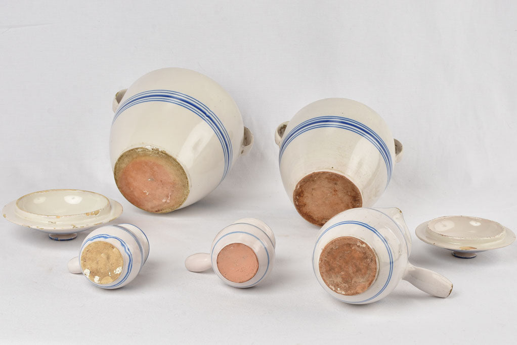 Superb Martres-Tolosane ceramic kitchen set