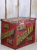 Antique Dutch coffee and tea box