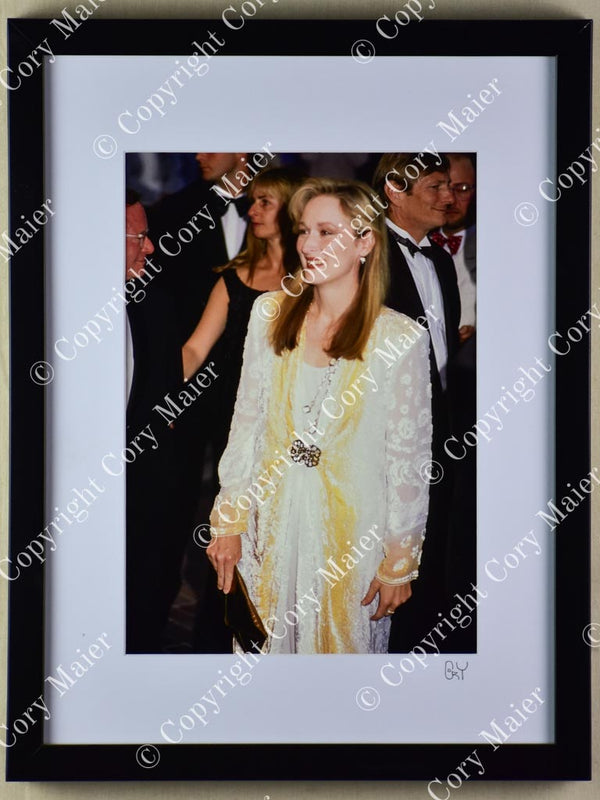 Nostalgic personalized Meryl Streep celebrity print
